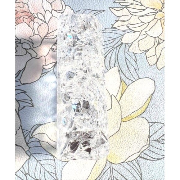 Very Pretty Crackle Glass Freeform - Full of Rainbows - Picture 2 of 6